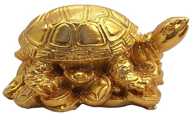 Statue tortue dorée PM TORTUE Kare Design - Loft Attitude