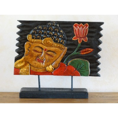 Bouddha de la Sagesse sur Socle 