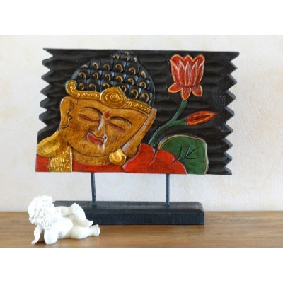 Bouddha de la Sagesse sur Socle 