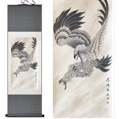 Kakemono Aigle Volant Majestueux