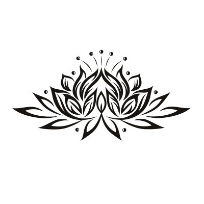 Sticker Fleur de Lotus de la Pureté
