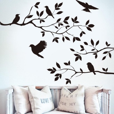 Sticker Oiseaux Virevoltants