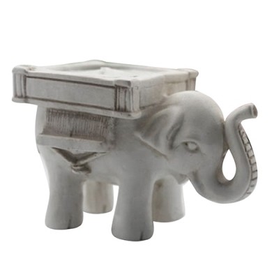 Porte Bougie Eléphant blanc