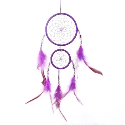 Attrape Rêves Plumes violettes