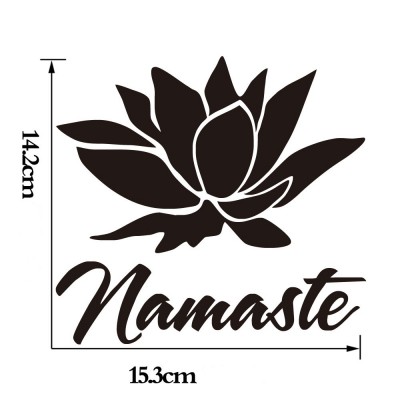 Sticker Lotus Namaste