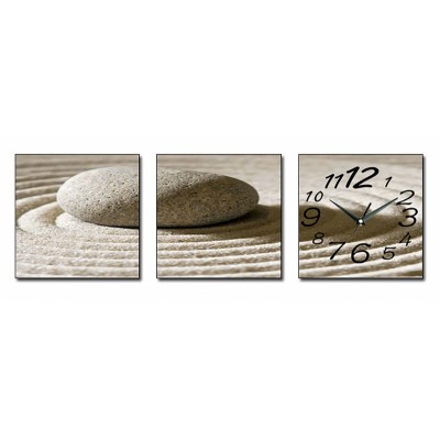 Horloge Murale Galet Zen