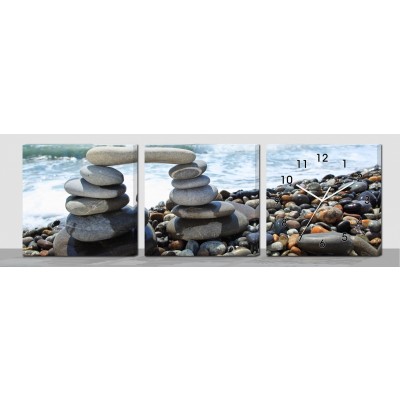 Horloge Galets Cairn