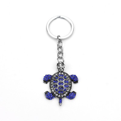 Porte Clés Tortue bleue de la Longévité