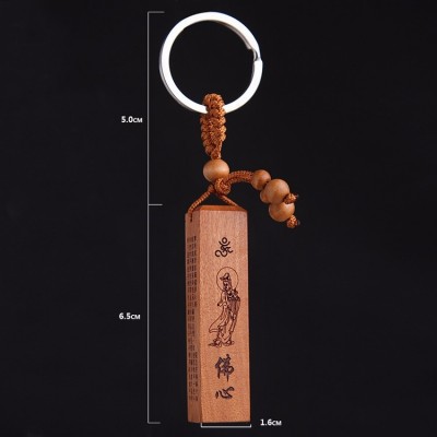 Porte Clés Baton de Prières Guan Yin
