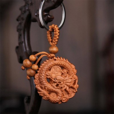 Porte Clés Signe Zodiaque Chinois Dragon