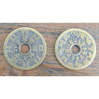 Amulette Pièce Bagua Tai Sui