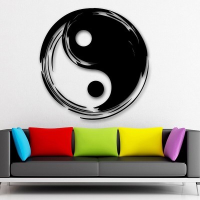 Sticker Symbole Yin Yang Sacré