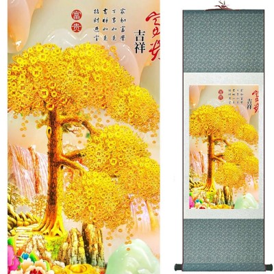 Kakemono Paysage Arbre de la Fortune
