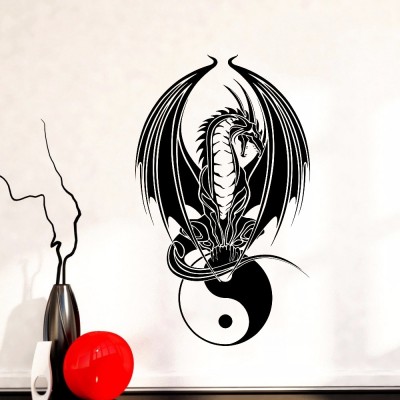 Sticker Dragon Mystique Yin Yang