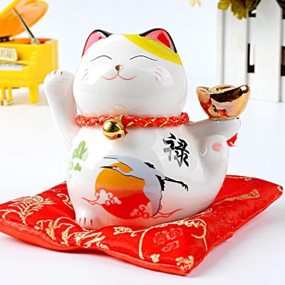 Statue Maneki Neko Lingot Tirelire