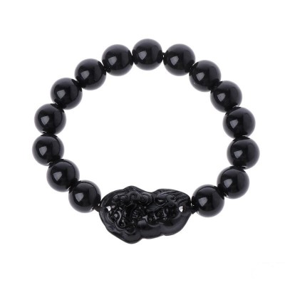 Bracelet Pi Yao en Obsidienne 