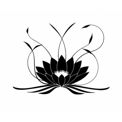 Sticker Fleur de Lotus Enivrante