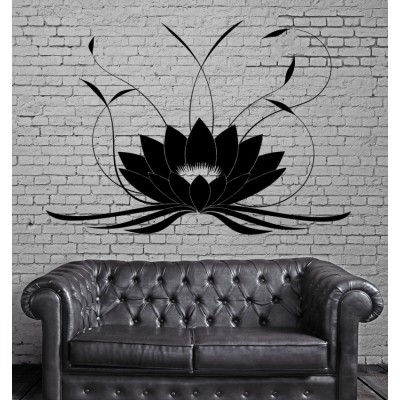 Sticker Fleur de Lotus Enivrante