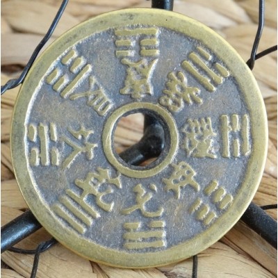 Amulette Pièce Bagua Tai Sui