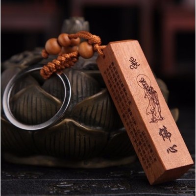 Porte Clés Baton de Prières Guan Yin