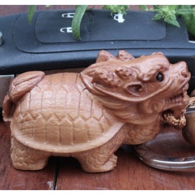 Porte Clés Tortue Dragon