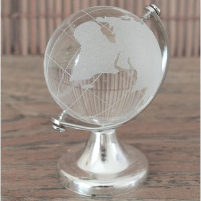 Globe de Cristal blanc