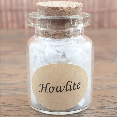 Bouteille Pierres Brutes Howlite