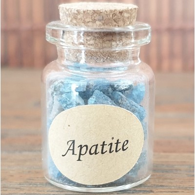 Bouteille Pierres Brutes Apatite