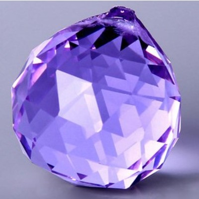 Cristal à Facettes violet 20mm