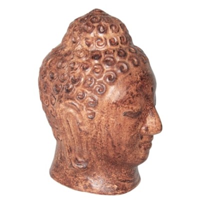 Tête de Bouddha Thaï brun