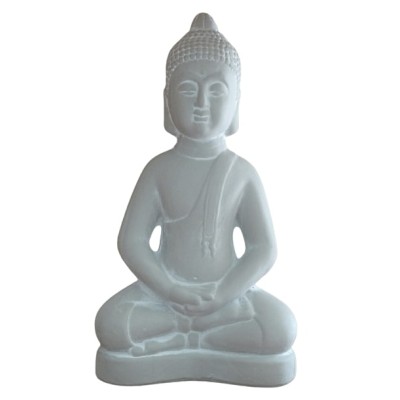 Statue Bouddha Thaï gris 40cm