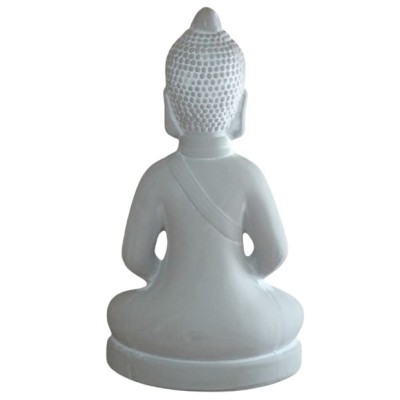 Statue Bouddha Thaï gris 40cm