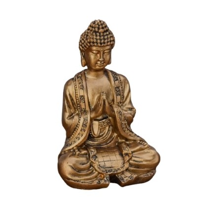 Statue Bouddha de la Méditation or