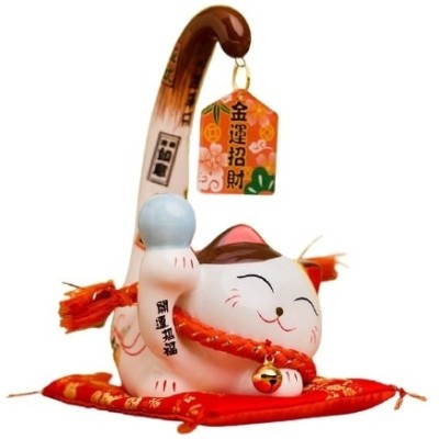 Grand Maneki Neko en Céramique