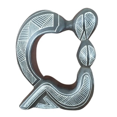 Statue Couple Coeur Ardent 20cm
