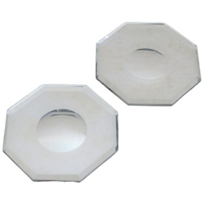 Lot de 2 Miroirs Octogones Convexe et Concave