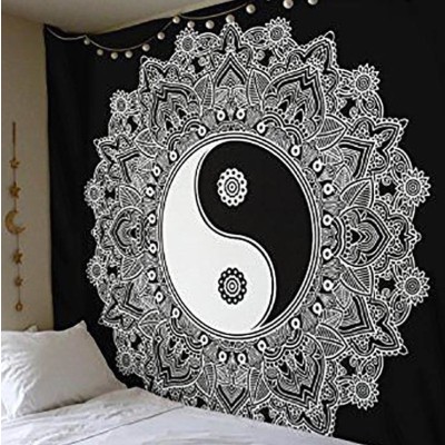 Tenture Mandala Yin Yang