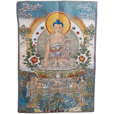 Tangka Tapisserie Bouddha Shakyamuni