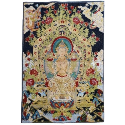 Tangka Tapisserie Maitreya Bodhisattva