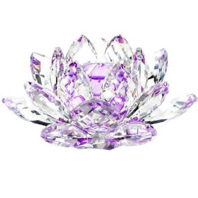 Fleur de Lotus en Cristal violet