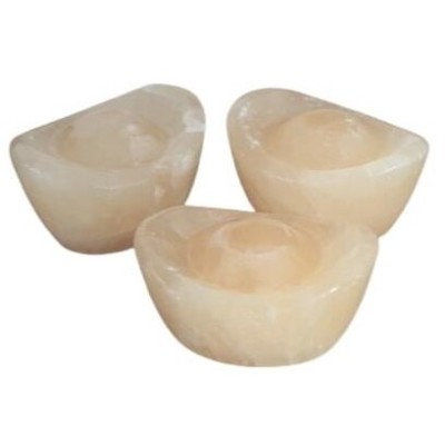 Les 3 Lingots d'Or en Jade Jaune