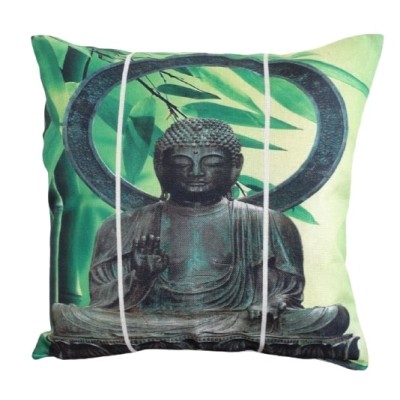 Housse de Coussin Bouddha Thai de la Méditation