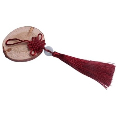Grand Talisman Feu Pièce Jade vert