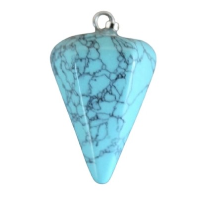 Pendentif Pendule en Turquoise