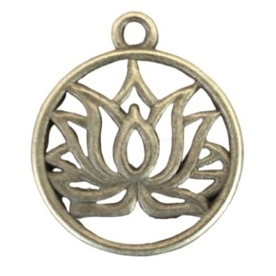 Pendentif Lotus de l'Harmonie bronze