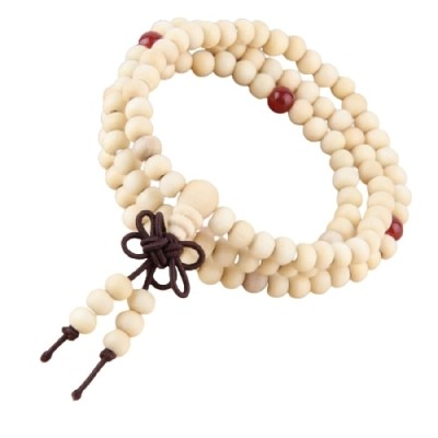Bracelet de Prières Tibétain beige