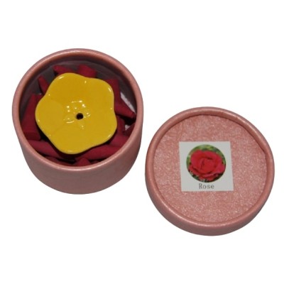 Coffret Encens Cônes senteur Rose