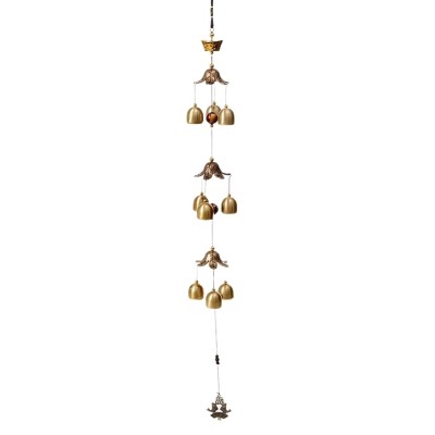 Carillon Lotus Lingot 9 Clochettes