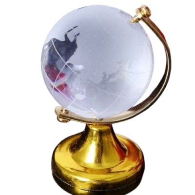 Grande Boule de Cristal Globe Terrestre 120mm - Boules de cristal