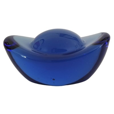 Lingot de la Richesse Cristal bleu 50mm
